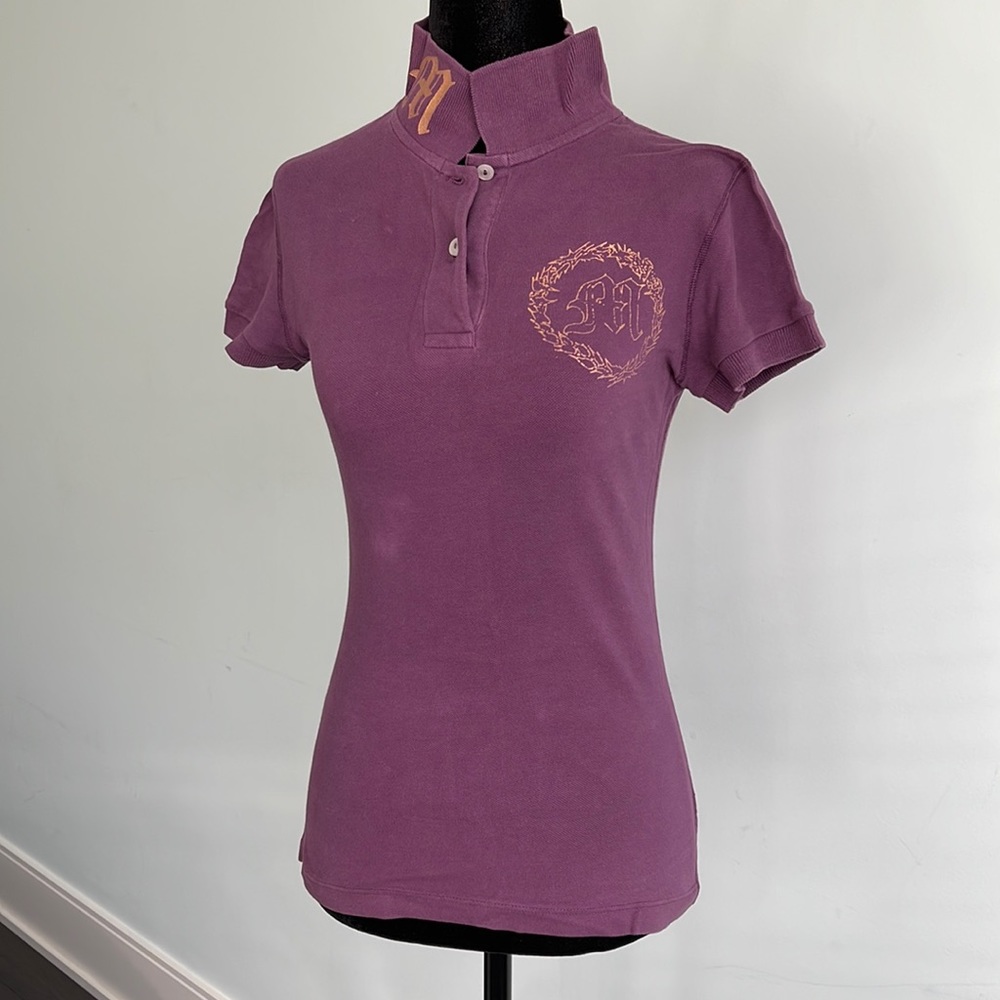 Morphine polo shirt. Size M